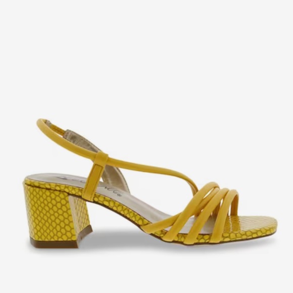 11W Yellow Bellini Fling Sandal - Picture 2 of 2